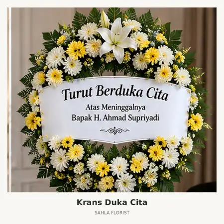 Krans Bunga Duka Batam Center